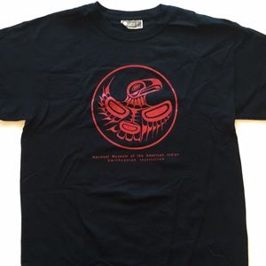 NEW Men’s Black T-shirt with First Nation design.